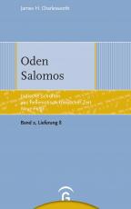 Cover-Bild Jüdische Schriften aus hellenistisch-römischer Zeit - Neue Folge... / Oden Salomos