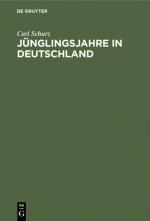 Cover-Bild Jünglingsjahre in Deutschland