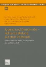 Cover-Bild Jugend und Demokratie — Politische Bildung auf dem Prüfstand