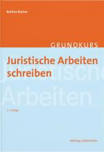 Cover-Bild Juristische Arbeiten schreiben