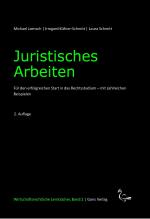 Cover-Bild Juristisches Arbeiten