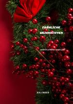Cover-Bild Kalender Fröhliche Weihnachten und ein schönes neues Jahr