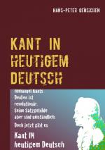 Cover-Bild Kant in heutigem Deutsch