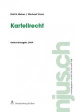 Cover-Bild Kartellrecht, Entwicklungen 2009