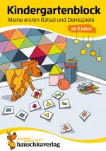 Cover-Bild Kindergartenblock ab 3 Jahre - Meine ersten Rätsel und Denkspiele