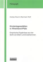 Cover-Bild Kindertagesstätten in Rheinland-Pfalz