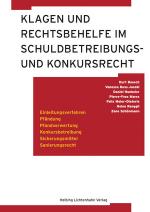 Cover-Bild Klagen und Rechtsbehelfe im Schuldbetreibungs- und Konkursrecht