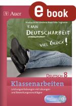 Cover-Bild Klassenarbeiten Deutsch 8