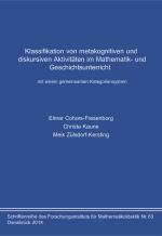 Cover-Bild Klassifikation von metakognitiven und diskursiven Aktivitäten im Mathematik- und Geschichtsunterricht mit einem gemeinsamen Kategoriensystem