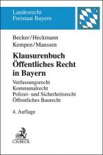 Cover-Bild Klausurenbuch Öffentliches Recht in Bayern