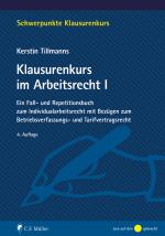 Cover-Bild Klausurenkurs im Arbeitsrecht I