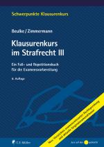 Cover-Bild Klausurenkurs im Strafrecht III