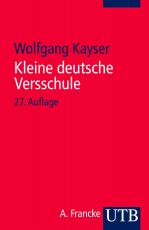 Cover-Bild Kleine deutsche Versschule