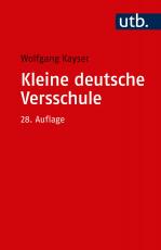 Cover-Bild Kleine deutsche Versschule
