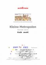 Cover-Bild Kleine Metropolen