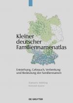 Cover-Bild Kleiner deutscher Familiennamenatlas
