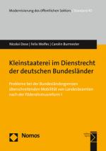 Cover-Bild Kleinstaaterei im Dienstrecht der deutschen Bundesländer