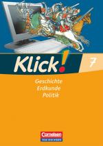 Cover-Bild Klick! Geschichte, Erdkunde, Politik - Östliche Bundesländer und Berlin - 7. Schuljahr