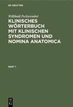 Cover-Bild Klinisches Wörterbuch mit klinischen Syndromen und Nomina Anatomica
