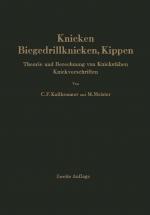 Cover-Bild Knicken, Biegedrillknicken, Kippen