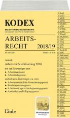 Cover-Bild KODEX Arbeitsrecht 2018/19