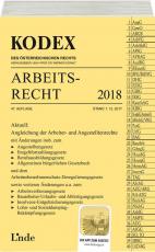 Cover-Bild KODEX Arbeitsrecht 2018
