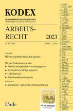 Cover-Bild KODEX Arbeitsrecht 2023