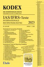 Cover-Bild KODEX Internationale Rechnungslegung IAS/IFRS - Texte 2023