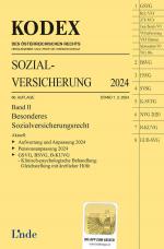 Cover-Bild KODEX Sozialversicherung 2024, Band II