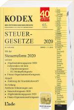 Cover-Bild KODEX Steuergesetze 2020