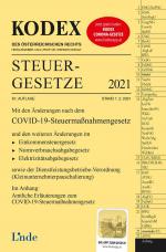 Cover-Bild KODEX Steuergesetze 2021