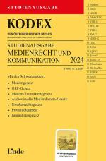 Cover-Bild KODEX Studienausgabe Medienrecht und Kommunikation