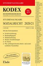 Cover-Bild KODEX Studienausgabe Sozialrecht 2020/21
