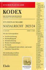Cover-Bild KODEX Studienausgabe Sozialrecht 2023/24