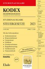 Cover-Bild KODEX Studienausgabe Steuergesetze 2023