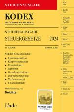 Cover-Bild KODEX Studienausgabe Steuergesetze 2024