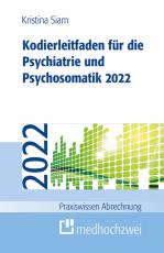 Cover-Bild Kodierleitfaden für die Psychiatrie und Psychosomatik 2022