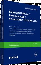 Cover-Bild Körperschaftsteuer-, Gewerbesteuer-, Umsatzsteuer-Erklärung 2024