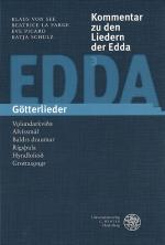 Cover-Bild Kommentar zu den Liedern der Edda / Götterlieder