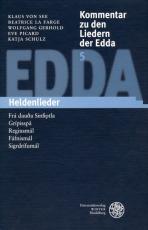 Cover-Bild Kommentar zu den Liedern der Edda / Heldenlieder
