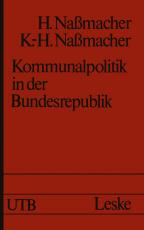 Cover-Bild Kommunalpolitik in der Bundesrepublik