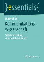 Cover-Bild Kommunikationswissenschaft