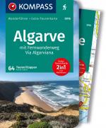 Cover-Bild KOMPASS Wanderführer Algarve mit Fernwanderweg Via Algarviana, 64 Touren / Etappen mit Extra-Tourenkarte