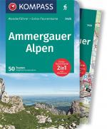 Cover-Bild KOMPASS Wanderführer Ammergauer Alpen, 50 Touren mit Extra-Tourenkarte
