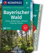 Cover-Bild KOMPASS Wanderführer Bayerischer Wald, Cham, Bodenmais, Zwiesel, Freyung, Passau, 60 Touren mit Extra-Tourenkarte