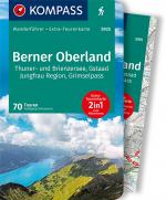 Cover-Bild KOMPASS Wanderführer Berner Oberland, 70 Touren