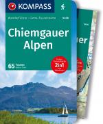 Cover-Bild KOMPASS Wanderführer Chiemgauer Alpen, 65 Touren mit Extra-Tourenkarte