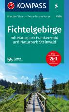 Cover-Bild KOMPASS Wanderführer Fichtelgebirge mit Naturpark Frankenwald und Naturpark Steinwald, 55Touren mit Extra-Tourenkarte