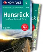 Cover-Bild KOMPASS Wanderführer Hunsrück mit Saar-Hunsrück-Steig, 50 Touren mit Extra-Tourenkarte