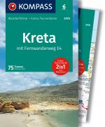 Cover-Bild KOMPASS Wanderführer Kreta mit Weitwanderweg E4, 75 Touren mit Extra-Tourenkarte